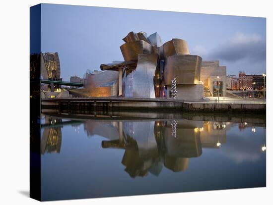 Guggenheim Museum, Bilbao, Euskal Herria, Euskadi, Spain, Europe-Ben Pipe-Stretched Canvas