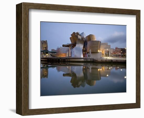 Guggenheim Museum, Bilbao, Euskal Herria, Euskadi, Spain, Europe-Ben Pipe-Framed Photographic Print