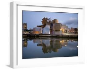 Guggenheim Museum, Bilbao, Euskal Herria, Euskadi, Spain, Europe-Ben Pipe-Framed Photographic Print