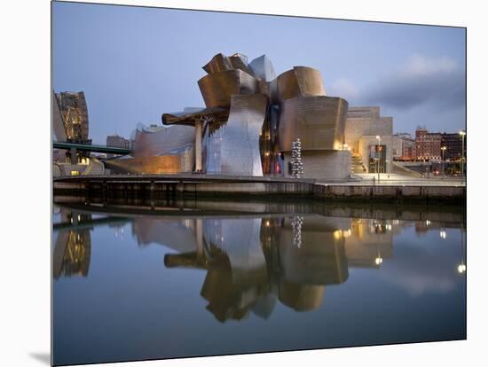 Guggenheim Museum, Bilbao, Euskal Herria, Euskadi, Spain, Europe-Ben Pipe-Mounted Photographic Print