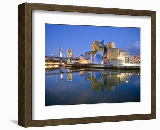 Guggenheim Museum, Bilbao, Euskal Herria, Euskadi, Spain, Europe-Ben Pipe-Framed Photographic Print