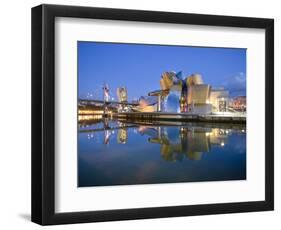 Guggenheim Museum, Bilbao, Euskal Herria, Euskadi, Spain, Europe-Ben Pipe-Framed Photographic Print