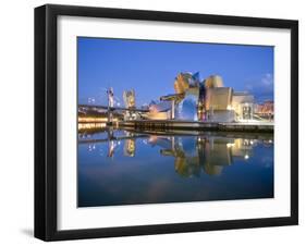 Guggenheim Museum, Bilbao, Euskal Herria, Euskadi, Spain, Europe-Ben Pipe-Framed Photographic Print