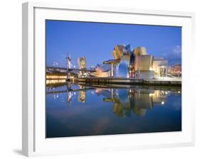 Guggenheim Museum, Bilbao, Euskal Herria, Euskadi, Spain, Europe-Ben Pipe-Framed Photographic Print