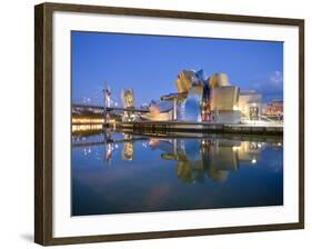 Guggenheim Museum, Bilbao, Euskal Herria, Euskadi, Spain, Europe-Ben Pipe-Framed Photographic Print