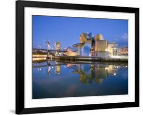 Guggenheim Museum, Bilbao, Euskal Herria, Euskadi, Spain, Europe-Ben Pipe-Framed Photographic Print