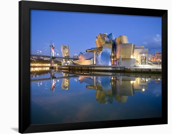 Guggenheim Museum, Bilbao, Euskal Herria, Euskadi, Spain, Europe-Ben Pipe-Framed Photographic Print