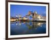 Guggenheim Museum, Bilbao, Euskal Herria, Euskadi, Spain, Europe-Ben Pipe-Framed Photographic Print