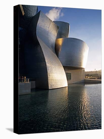 Guggenheim Museum, Bilbao, Spain-David Barnes-Stretched Canvas