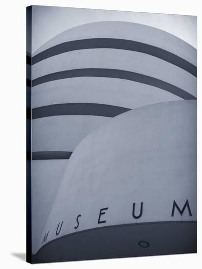 Guggenheim Museum (By Frank Lloyd Wright), Upper East Side, Manhattan, New York City, USA-Jon Arnold-Stretched Canvas