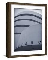 Guggenheim Museum (By Frank Lloyd Wright), Upper East Side, Manhattan, New York City, USA-Jon Arnold-Framed Photographic Print