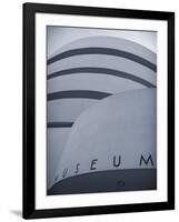 Guggenheim Museum (By Frank Lloyd Wright), Upper East Side, Manhattan, New York City, USA-Jon Arnold-Framed Photographic Print