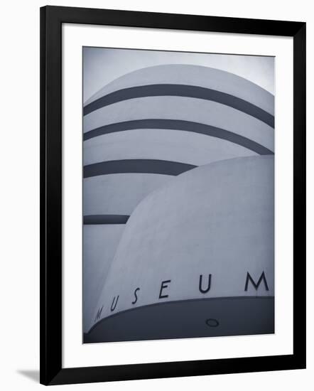 Guggenheim Museum (By Frank Lloyd Wright), Upper East Side, Manhattan, New York City, USA-Jon Arnold-Framed Photographic Print