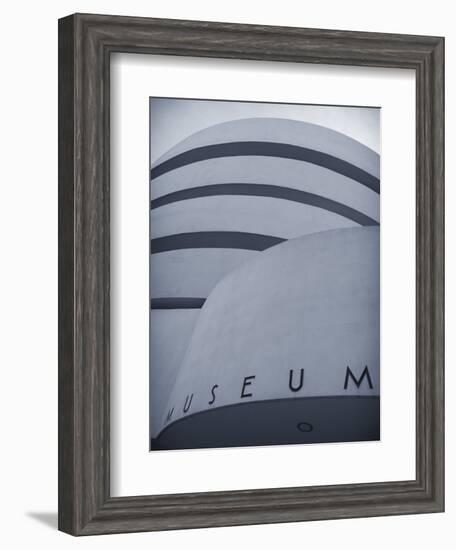 Guggenheim Museum (By Frank Lloyd Wright), Upper East Side, Manhattan, New York City, USA-Jon Arnold-Framed Photographic Print