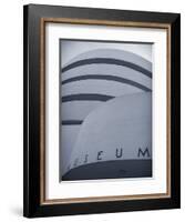 Guggenheim Museum (By Frank Lloyd Wright), Upper East Side, Manhattan, New York City, USA-Jon Arnold-Framed Photographic Print