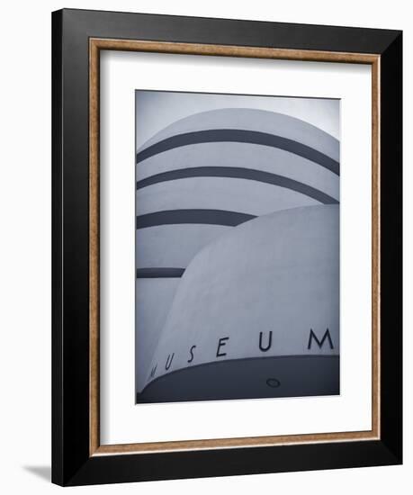 Guggenheim Museum (By Frank Lloyd Wright), Upper East Side, Manhattan, New York City, USA-Jon Arnold-Framed Photographic Print