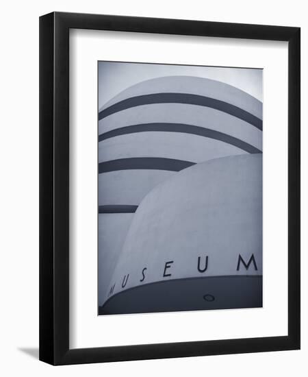 Guggenheim Museum (By Frank Lloyd Wright), Upper East Side, Manhattan, New York City, USA-Jon Arnold-Framed Premium Photographic Print