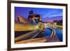 Guggenheim Museum by Night, Bilbao, Basque Country, Spain-Stefano Politi Markovina-Framed Photographic Print