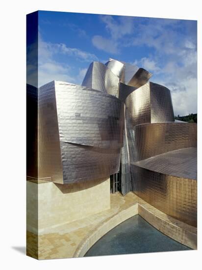 Guggenheim Museum, Designed by American Architect Frank O. Gehry, Opened 1997, Bilbao-Christopher Rennie-Stretched Canvas
