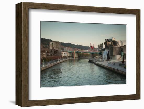 Guggenheim Museum designed by Frank Gehry, Bilbao, Biscay Province, Basque Country Region, Spain-null-Framed Photographic Print