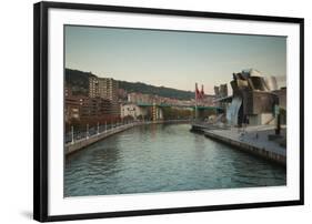 Guggenheim Museum designed by Frank Gehry, Bilbao, Biscay Province, Basque Country Region, Spain-null-Framed Photographic Print