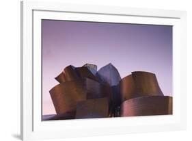 Guggenheim Museum designed by Frank Gehry, Bilbao, Biscay Province, Basque Country Region, Spain-null-Framed Photographic Print