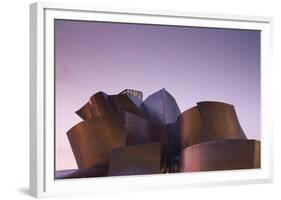 Guggenheim Museum designed by Frank Gehry, Bilbao, Biscay Province, Basque Country Region, Spain-null-Framed Photographic Print