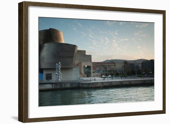 Guggenheim Museum designed by Frank Gehry, Bilbao, Biscay Province, Basque Country Region, Spain-null-Framed Photographic Print