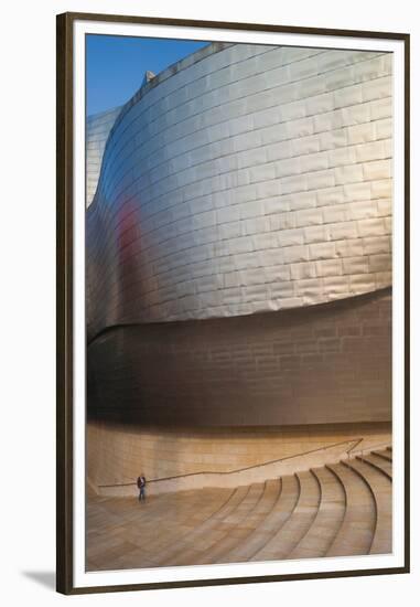 Guggenheim Museum designed by Frank Gehry, Bilbao, Biscay Province, Basque Country Region, Spain-null-Framed Premium Photographic Print