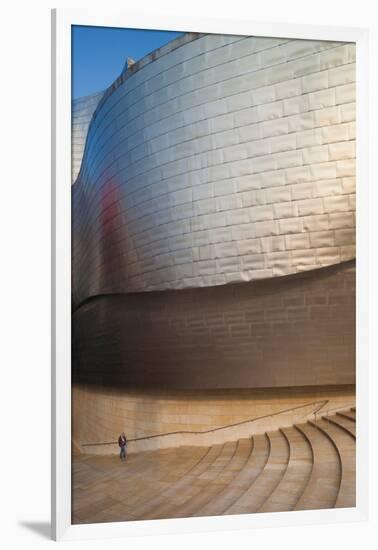 Guggenheim Museum designed by Frank Gehry, Bilbao, Biscay Province, Basque Country Region, Spain-null-Framed Photographic Print