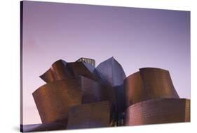 Guggenheim Museum designed by Frank Gehry, Bilbao, Biscay Province, Basque Country Region, Spain-null-Stretched Canvas