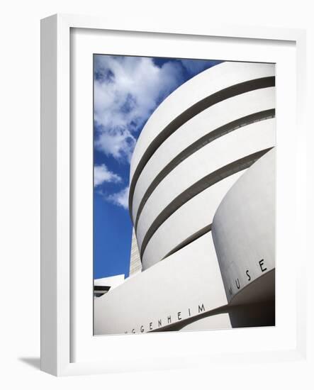 Guggenheim Museum, Designed By Frank Lloyd Wright, 5th Ave at 89th Street, New York-Donald Nausbaum-Framed Photographic Print