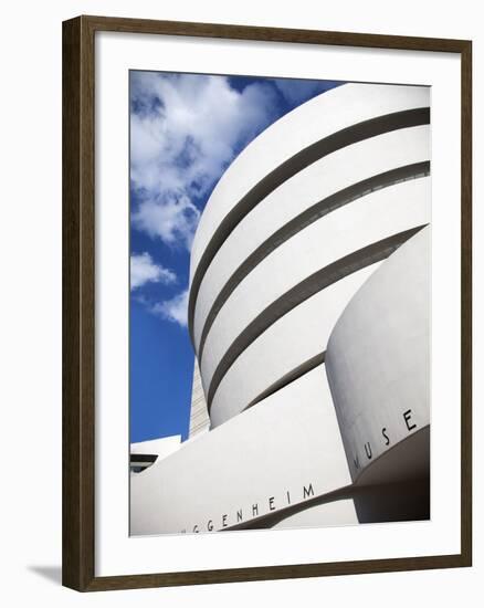 Guggenheim Museum, Designed By Frank Lloyd Wright, 5th Ave at 89th Street, New York-Donald Nausbaum-Framed Photographic Print