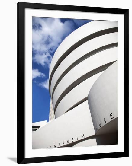 Guggenheim Museum, Designed By Frank Lloyd Wright, 5th Ave at 89th Street, New York-Donald Nausbaum-Framed Photographic Print