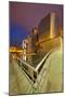 Guggenheim Museum Lit at Night, Bilbao, Spain-Jaynes Gallery-Mounted Photographic Print
