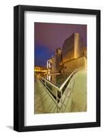 Guggenheim Museum Lit at Night, Bilbao, Spain-Jaynes Gallery-Framed Photographic Print