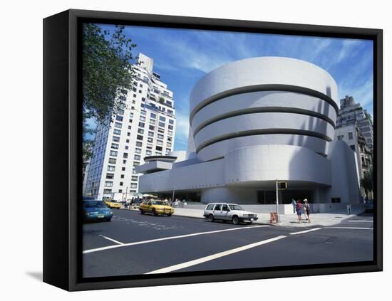 Guggenheim Museum, Manhattan, New York City, United States of America, North America-Rawlings Walter-Framed Stretched Canvas