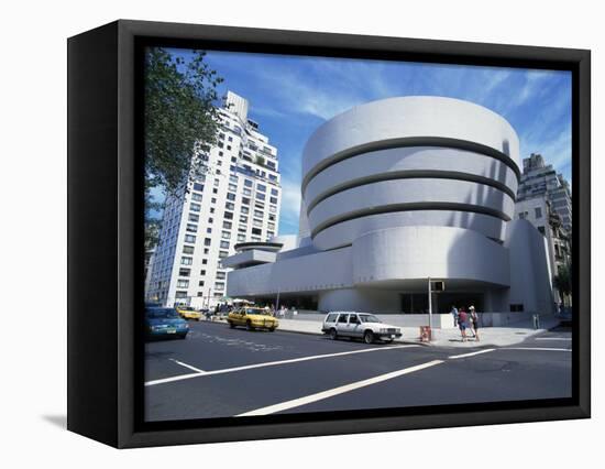 Guggenheim Museum, Manhattan, New York City, United States of America, North America-Rawlings Walter-Framed Stretched Canvas