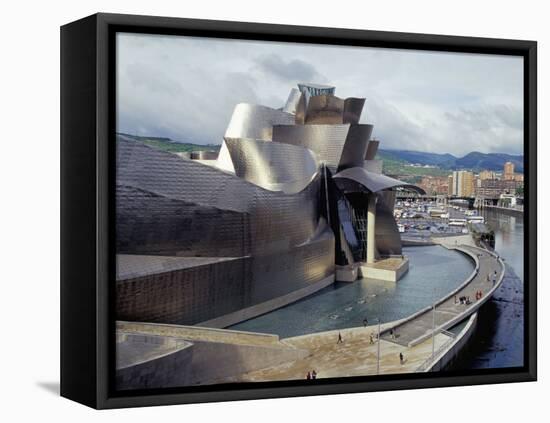 Guggenheim Museum, Opened in 1997, Bilbao, Spain-Christopher Rennie-Framed Stretched Canvas