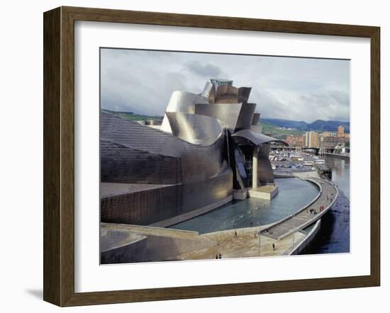 Guggenheim Museum, Opened in 1997, Bilbao, Spain-Christopher Rennie-Framed Photographic Print