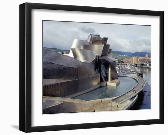 Guggenheim Museum, Opened in 1997, Bilbao, Spain-Christopher Rennie-Framed Photographic Print