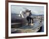 Guggenheim Museum, Opened in 1997, Bilbao, Spain-Christopher Rennie-Framed Photographic Print