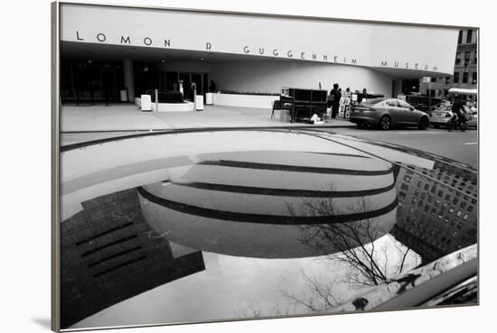 Guggenheim Museum Reflection-null-Framed Photo