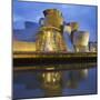 Guggenheim (Museum), Rio Ibaizabal, Bilbao, the Basque Provinces, Spain-Rainer Mirau-Mounted Photographic Print