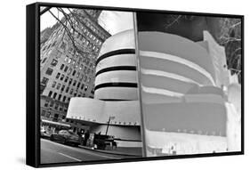 Guggenheim Reflection with Inversion-null-Framed Stretched Canvas