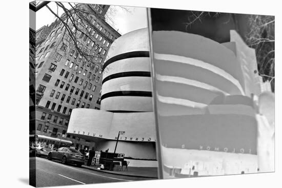 Guggenheim Reflection with Inversion-null-Stretched Canvas