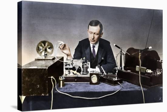 Guglielmo Marconi (1874-1937), Italian physicist and radio pioneer-Unknown-Stretched Canvas