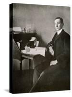 Guglielmo Marconi, from 'The Year 1912', Published London, 1913-English Photographer-Stretched Canvas