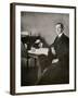 Guglielmo Marconi, from 'The Year 1912', Published London, 1913-English Photographer-Framed Photographic Print