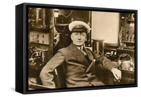 Guglielmo Marconi, Italian Inventor-Science Source-Framed Stretched Canvas